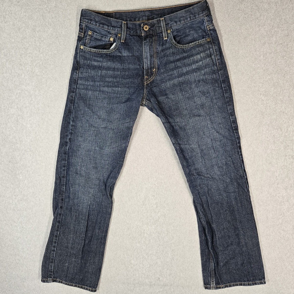Levi's 569 Men Jeans 31X32 Blue Denim Loose Straight 29.5" Inseam